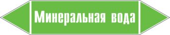 Маркировка трубопровода "минеральная вода" (пленка, 252х52 мм) - Маркировка трубопроводов - Маркировки трубопроводов "ВОДА" - Магазин охраны труда и техники безопасности stroiplakat.ru